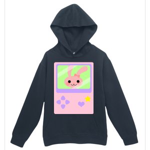 Kawaii Gamer Bunny Rabbit Urban Pullover Hoodie