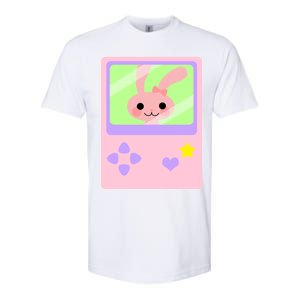 Kawaii Gamer Bunny Rabbit Softstyle CVC T-Shirt