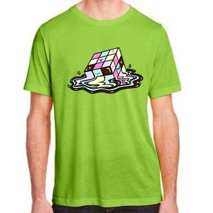 Kawaii Melting Melting Rubix Adult ChromaSoft Performance T-Shirt