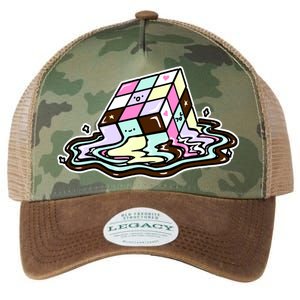 Kawaii Melting Melting Rubix Legacy Tie Dye Trucker Hat