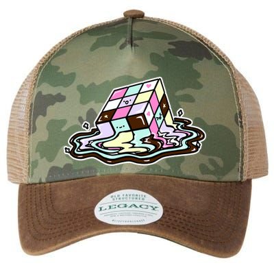 Kawaii Melting Melting Rubix Legacy Tie Dye Trucker Hat