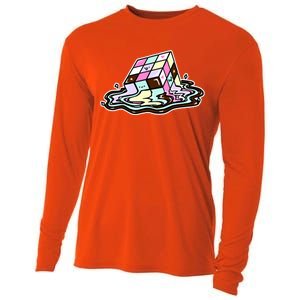 Kawaii Melting Melting Rubix Cooling Performance Long Sleeve Crew