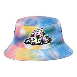 Kawaii Melting Melting Rubix Tie Dye Newport Bucket Hat