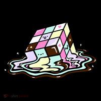 Kawaii Melting Melting Rubix Mug