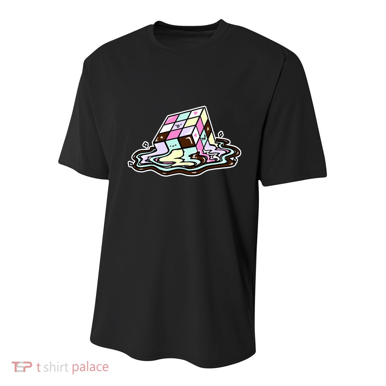 Kawaii Melting Melting Rubix Youth Performance Sprint T-Shirt