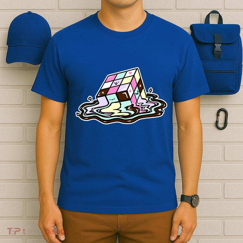 Kawaii Melting Melting Rubix T-Shirt