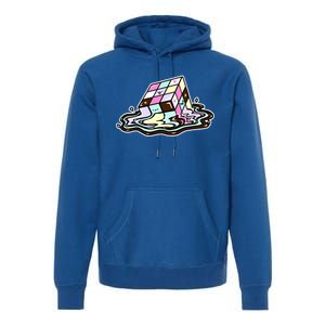 Kawaii Melting Melting Rubix Premium Hoodie