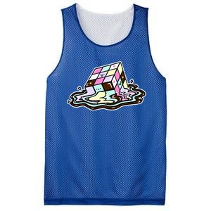 Kawaii Melting Melting Rubix Mesh Reversible Basketball Jersey Tank