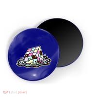 Kawaii Melting Melting Rubix Magnet
