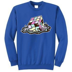 Kawaii Melting Melting Rubix Tall Sweatshirt