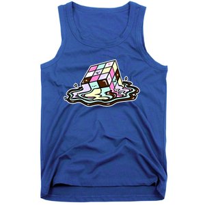 Kawaii Melting Melting Rubix Tank Top