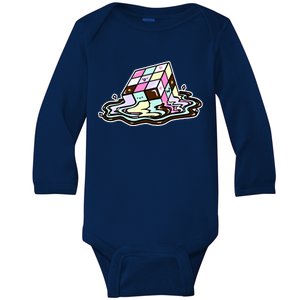 Kawaii Melting Melting Rubix Baby Long Sleeve Bodysuit