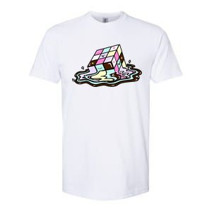 Kawaii Melting Melting Rubix Softstyle CVC T-Shirt