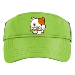 Kawaii Ramen Cat Adult Drive Performance Visor