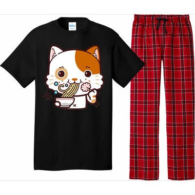 Kawaii Ramen Cat Pajama Set