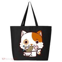 Kawaii Ramen Cat 25L Jumbo Tote