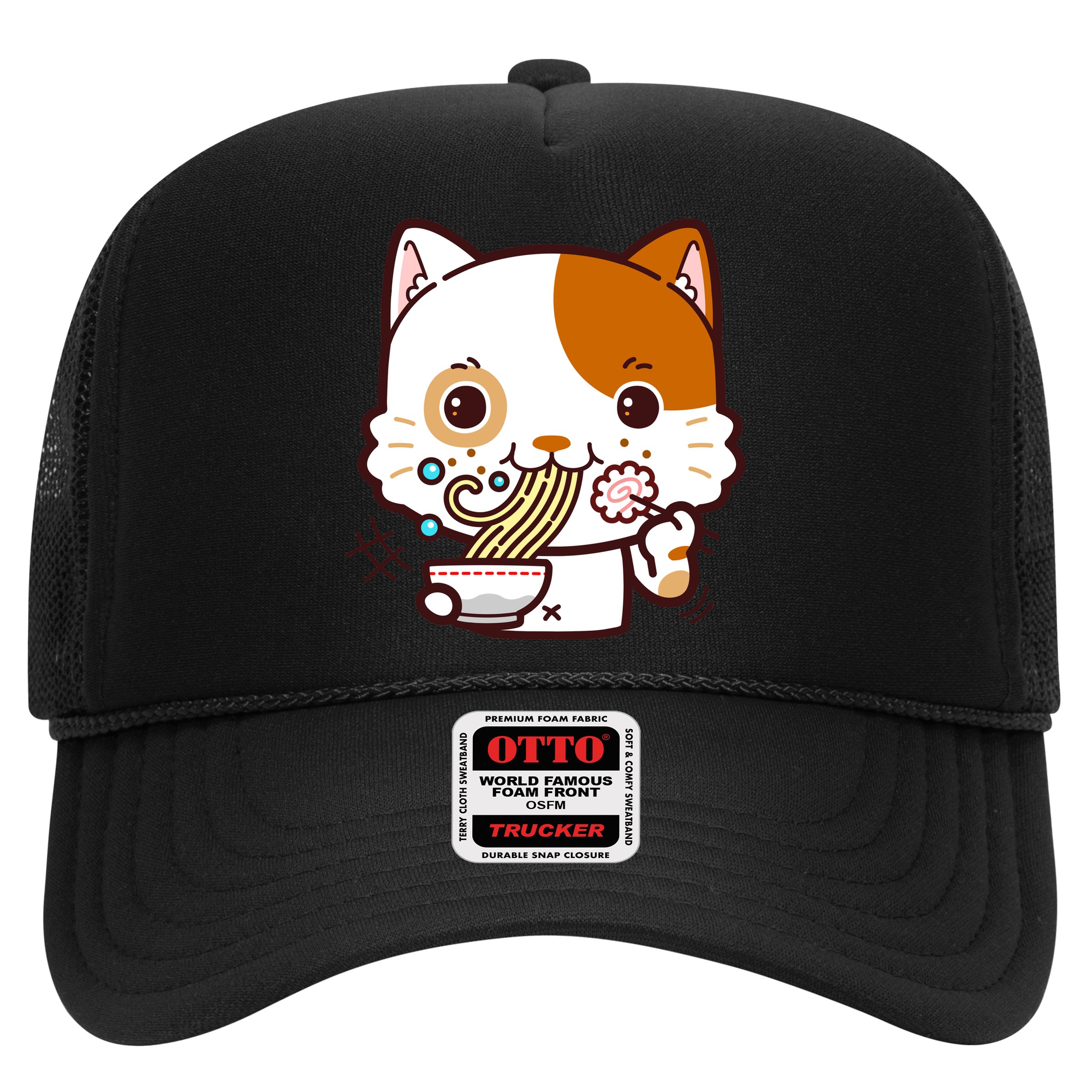 Kawaii Ramen Cat Hat
