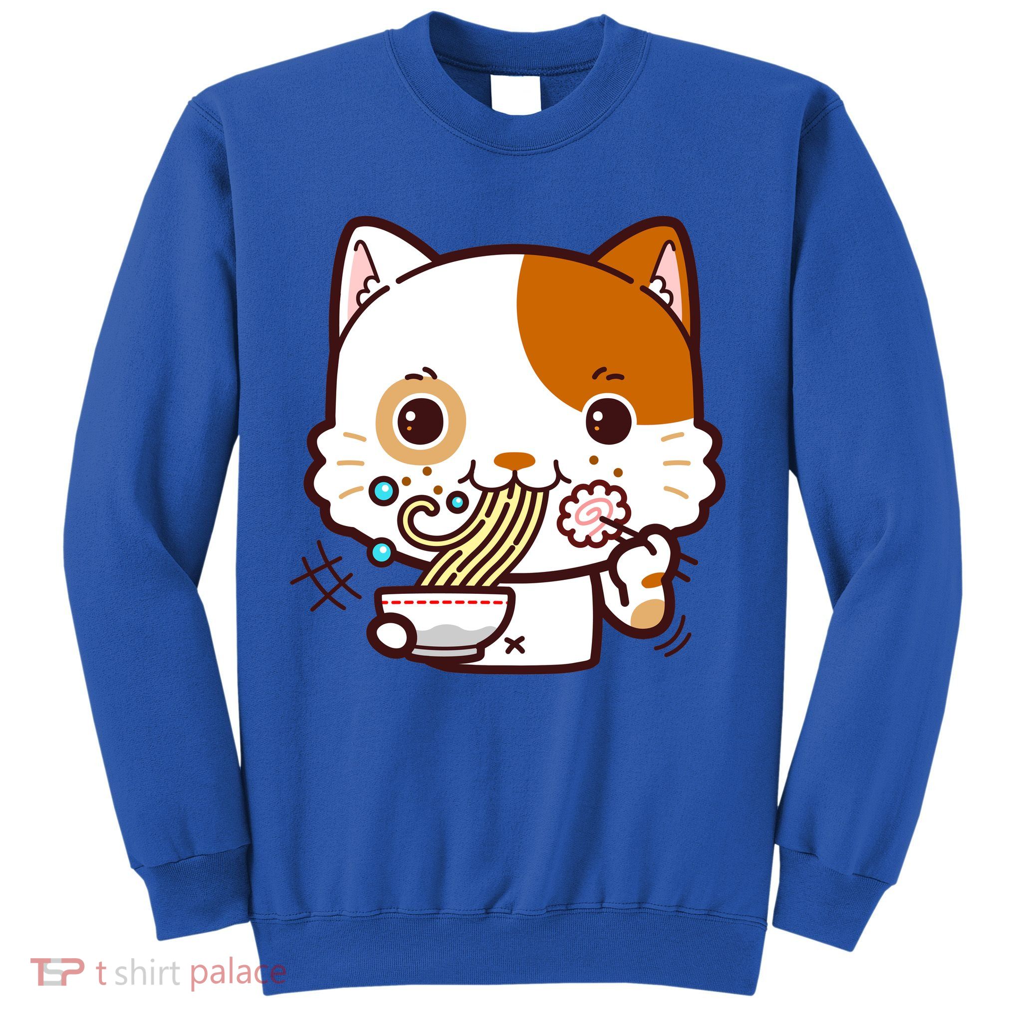 Kawaii Ramen Cat Sweatshirt