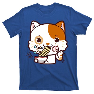 Kawaii Ramen Cat T-Shirt