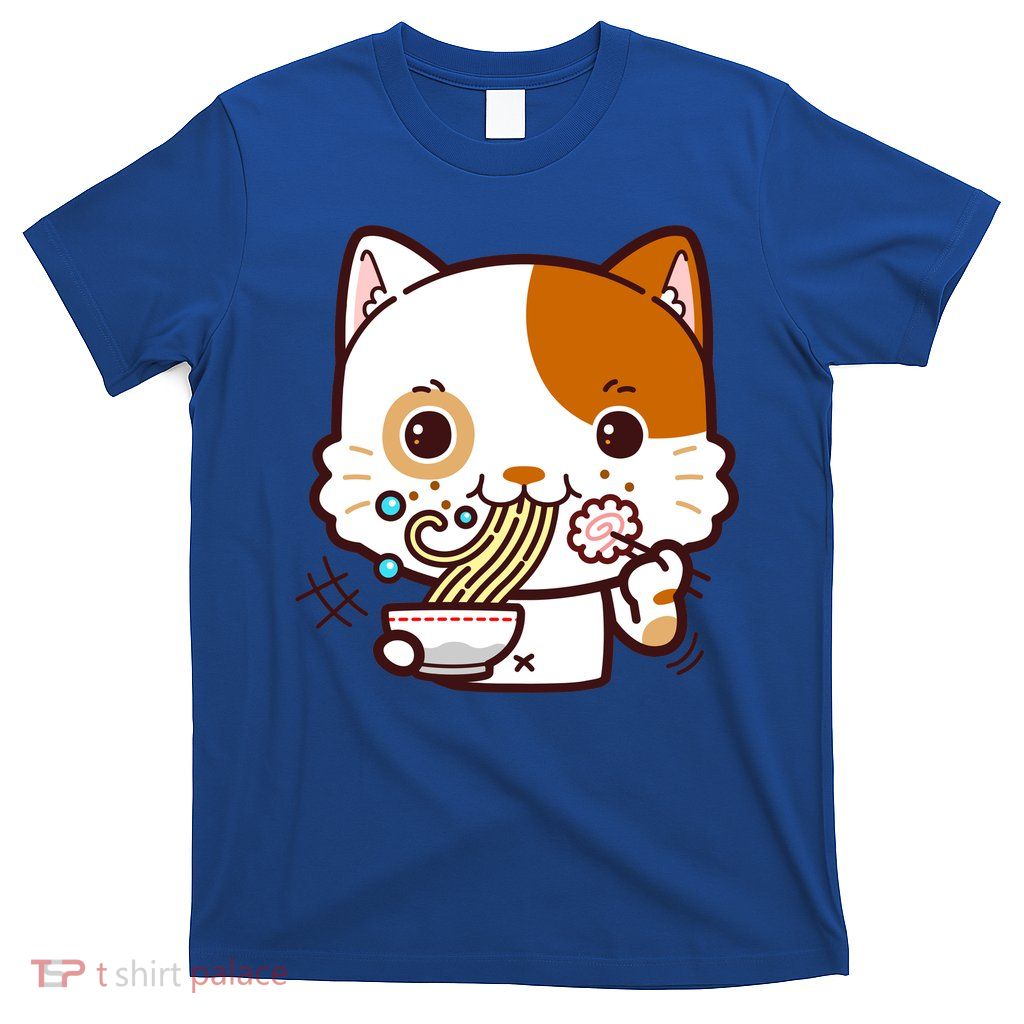Kawaii Ramen Cat T-Shirt