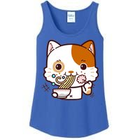 Kawaii Ramen Cat Ladies Essential Tank