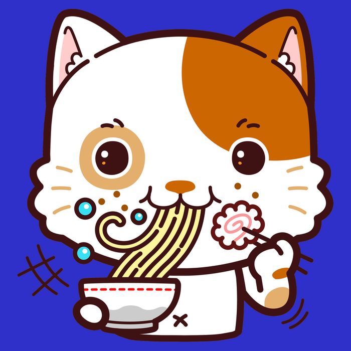Kawaii Ramen Cat Bag