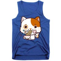 Kawaii Ramen Cat Tank Top