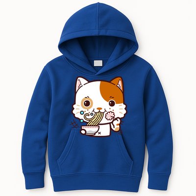 Kawaii Ramen Cat Kids Hoodie