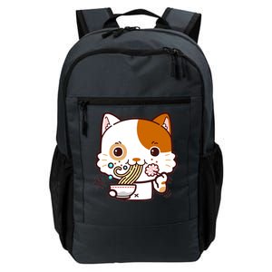 Kawaii Ramen Cat Daily Commute Backpack