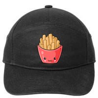Kawii French Fry 7-Panel Snapback Hat