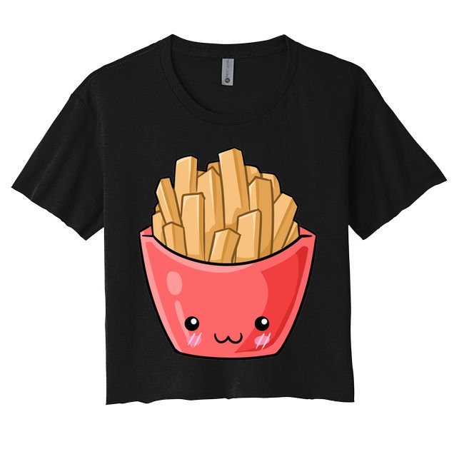 Kawii French Fry Crop Top