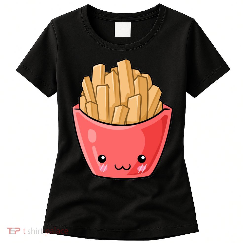 Kawii French Fry Womens T-Shirt