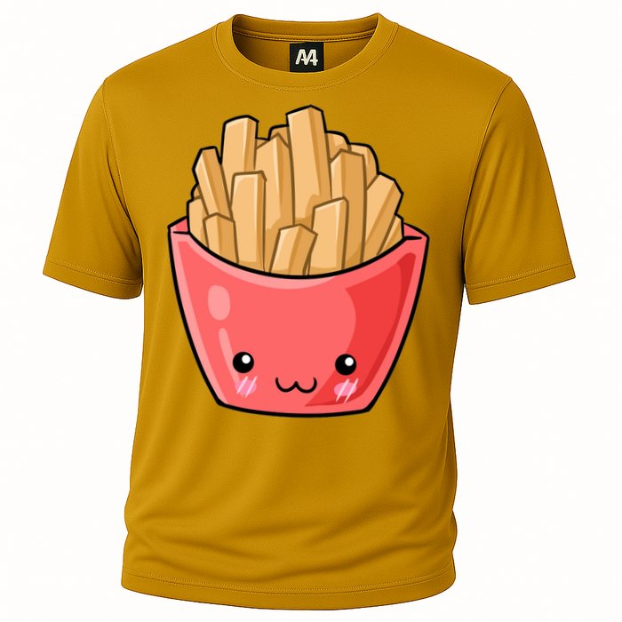 Kawii French Fry Cooling Performance Crew T-Shirt