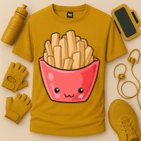Kawii French Fry Cooling Performance Crew T-Shirt