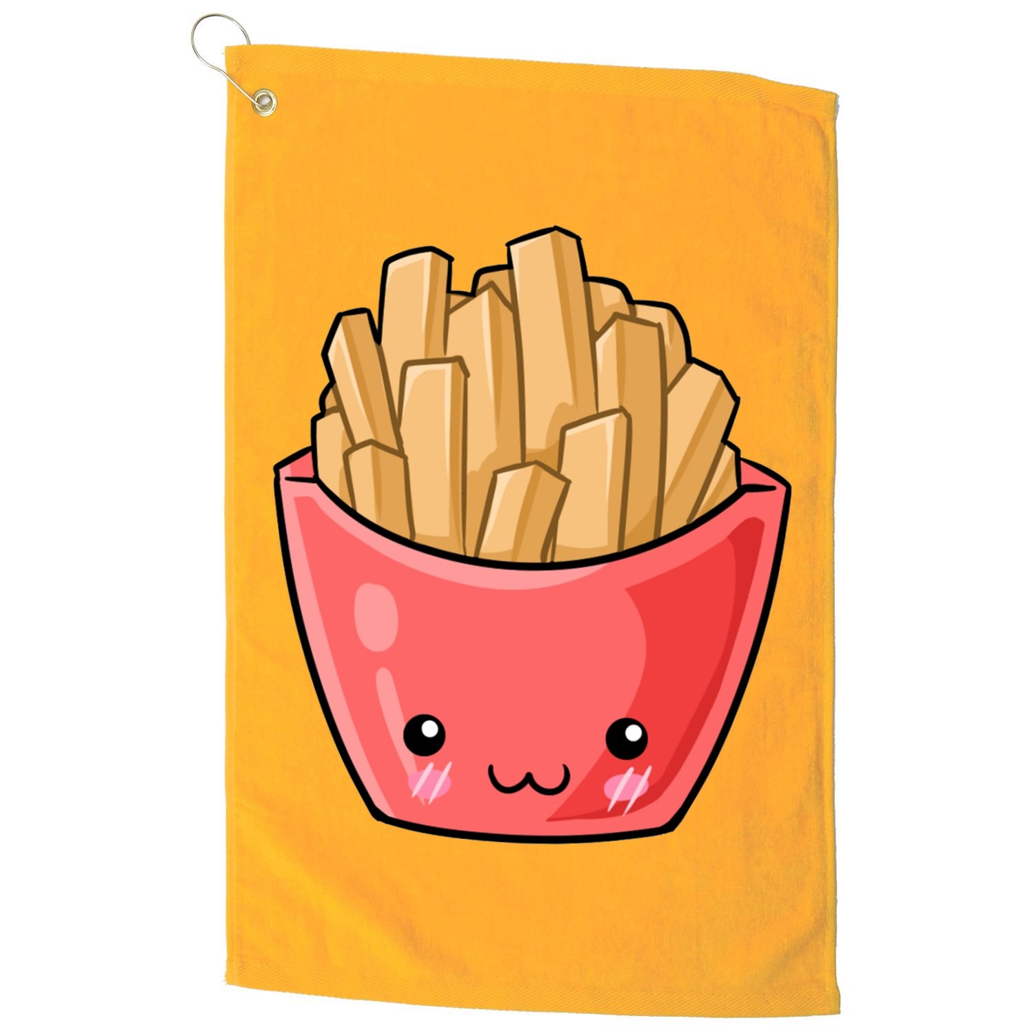 Kawii French Fry Golf Towel