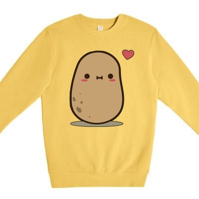 Kawii Potato Premium Crewneck Sweatshirt