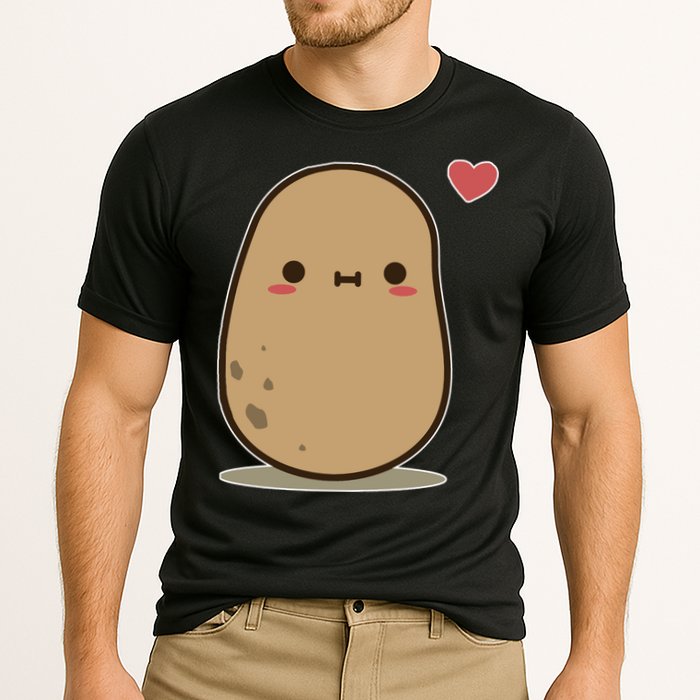 Kawii Potato Cooling Performance Crew T-Shirt