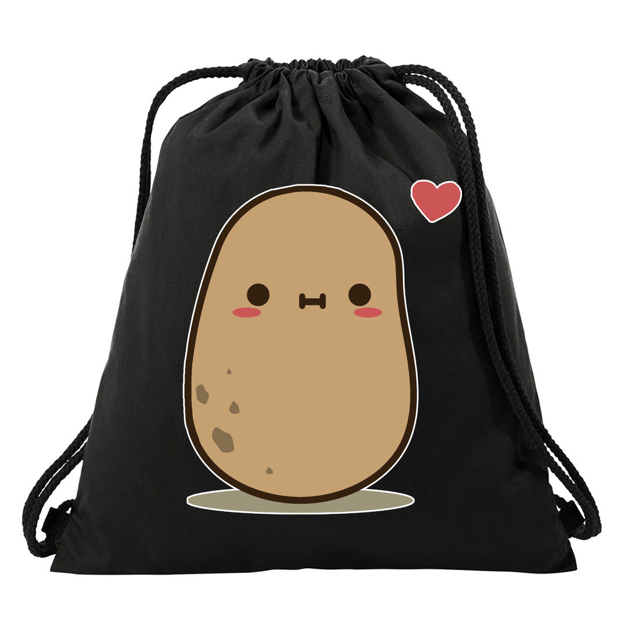 Kawii Potato Drawstring Bag