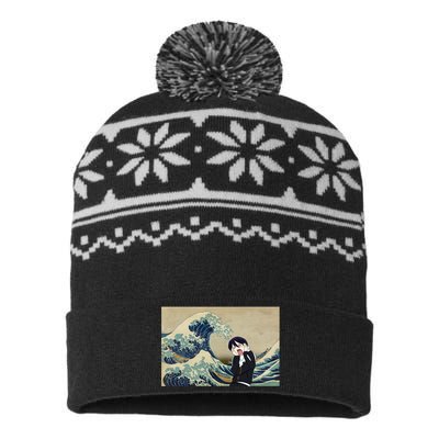 Kanagawa &Amp; Yato USA-Made Snowflake Beanie