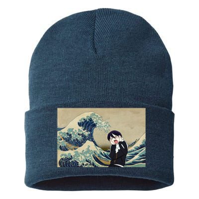 Kanagawa &Amp; Yato Sustainable Knit Beanie