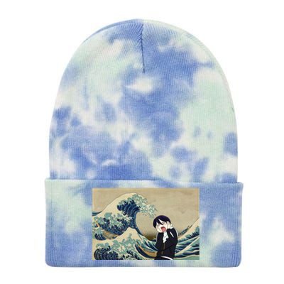 Kanagawa &Amp; Yato Tie Dye 12in Knit Beanie