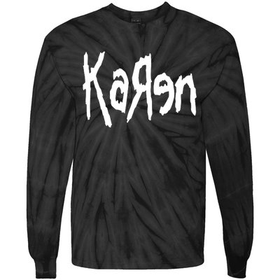 Karen Are You The Manager Tie-Dye Long Sleeve Shirt