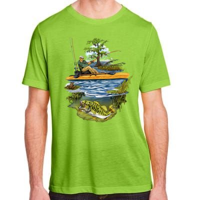 Kayak Fishing Adult ChromaSoft Performance T-Shirt