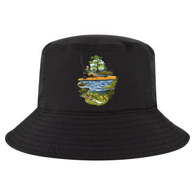 Kayak Fishing Cool Comfort Performance Bucket Hat