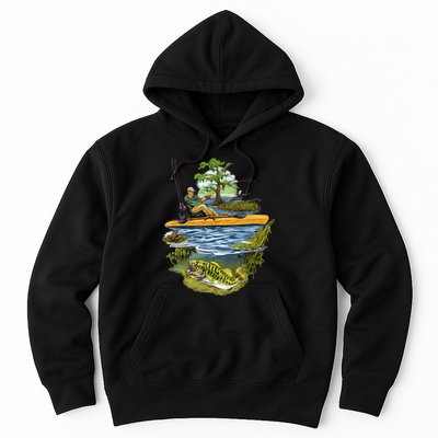 Kayak Fishing Hoodie