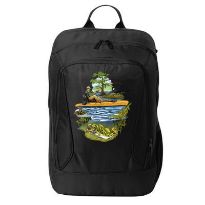 Kayak Fishing City Backpack