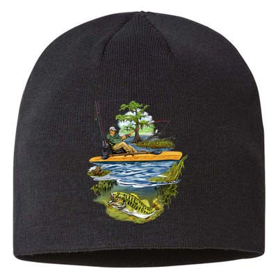 Kayak Fishing Sustainable Beanie