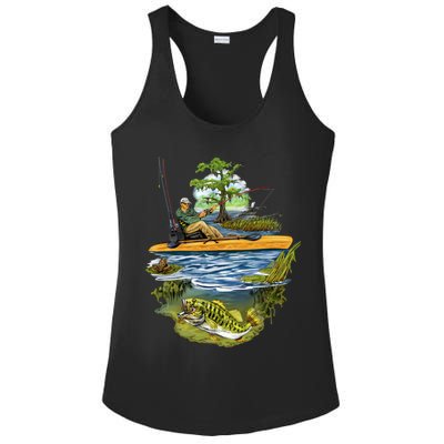 Kayak Fishing Ladies PosiCharge Competitor Racerback Tank