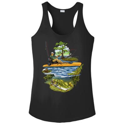 Kayak Fishing Ladies PosiCharge Competitor Racerback Tank