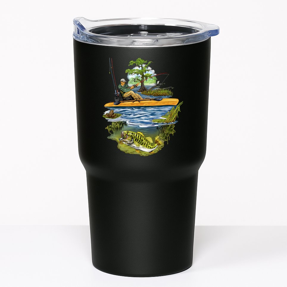 Kayak Fishing Tumbler